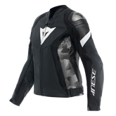 Avro 5 - Giacca da moto da donna in pelle con inserti elasticizzati S1 e Microelastic 2 - Donna
